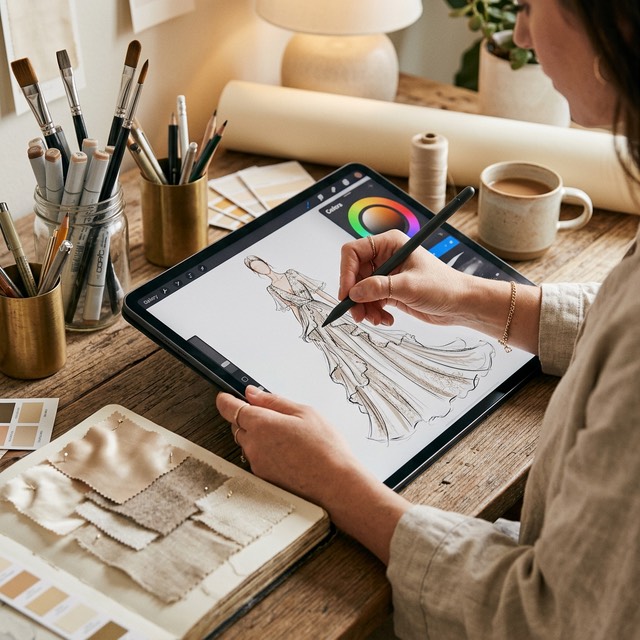 Fashion sketching tools